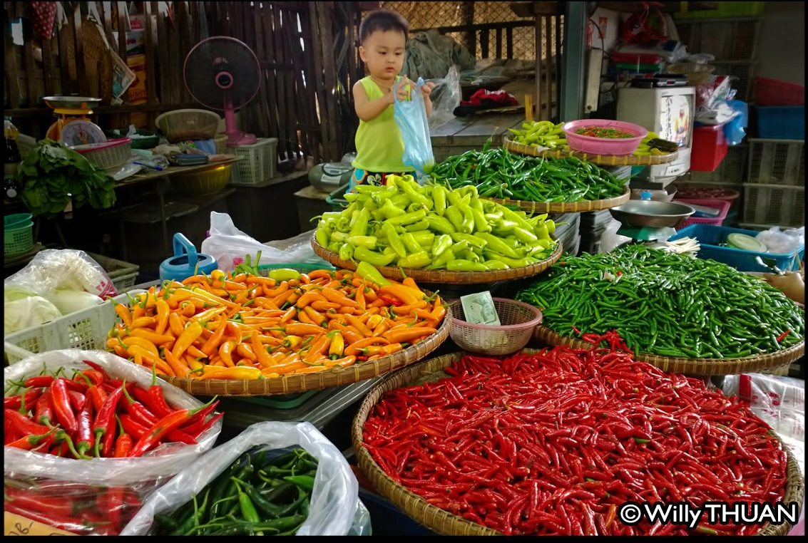 Chilies in Phuket Market