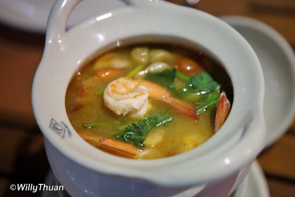 Tom Yum at 3 Spices restaurant at Impiana Resort Patong