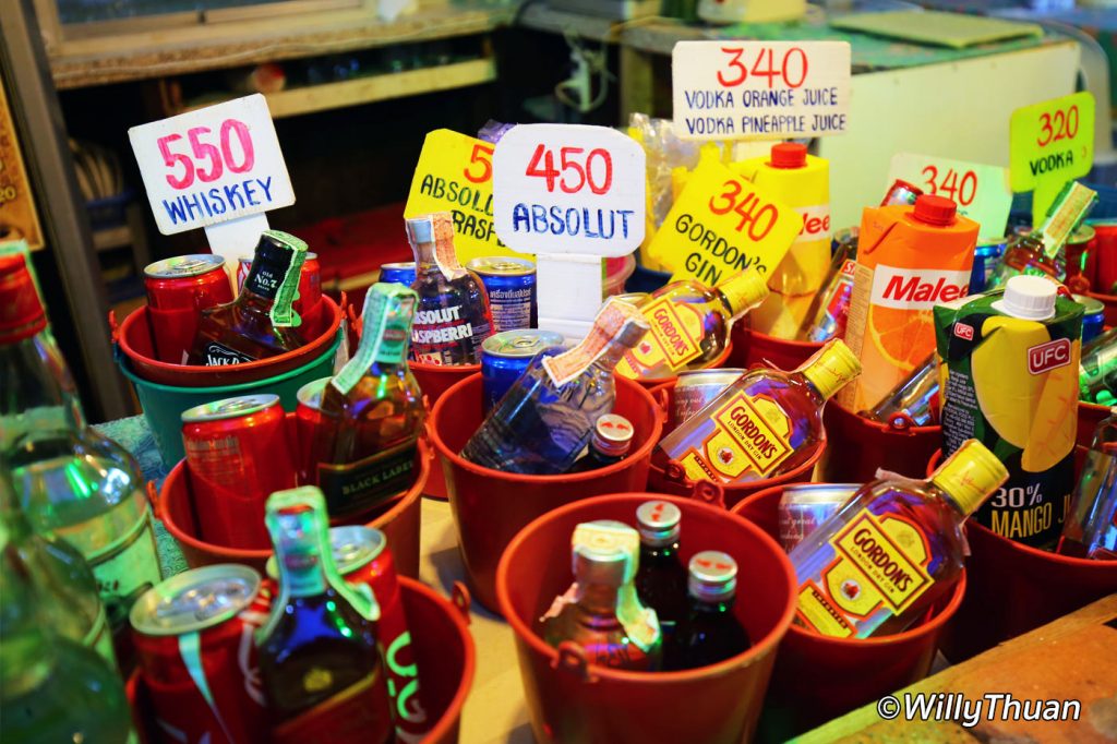 Buckets in Phi Phi island