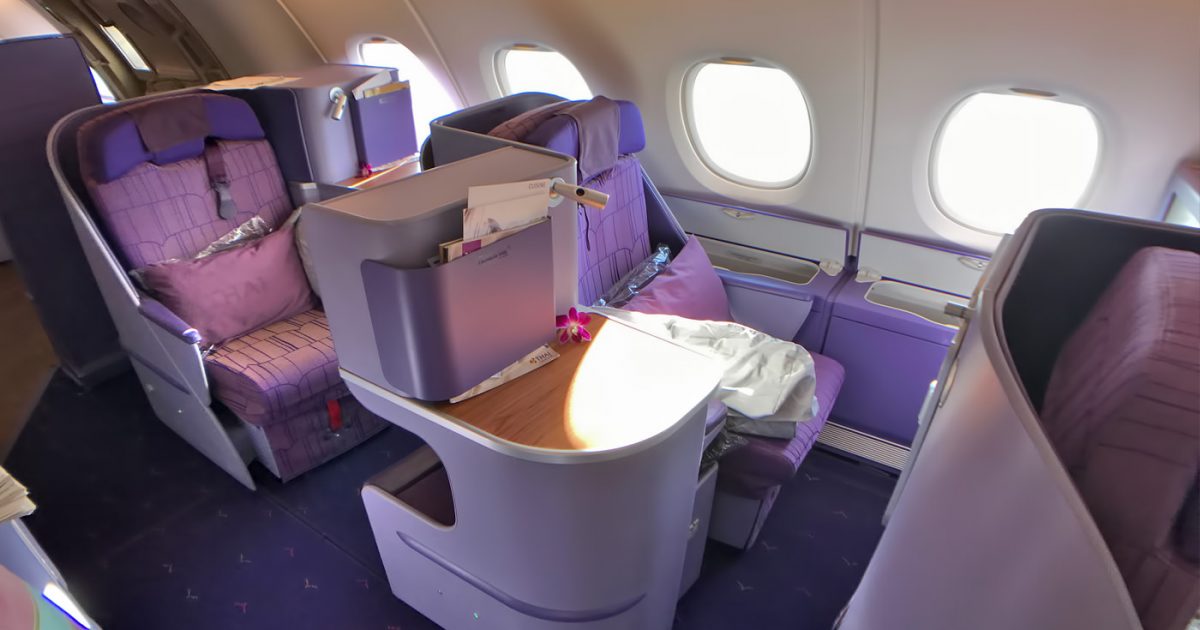 Thai Airways Business Class Photos 5867