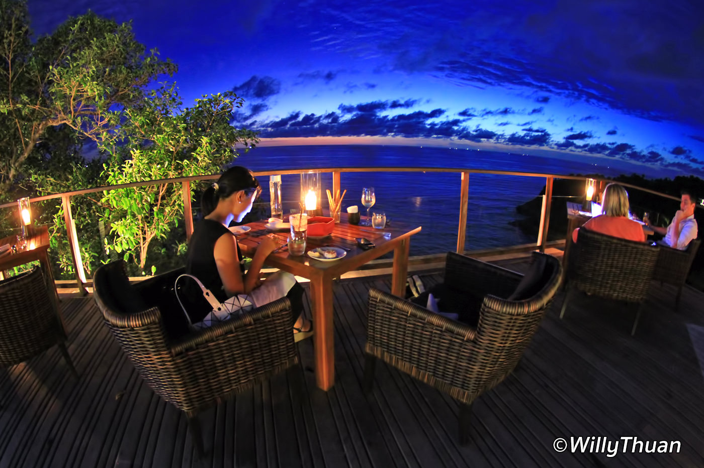 Paresa Resort Moonlight Dinner