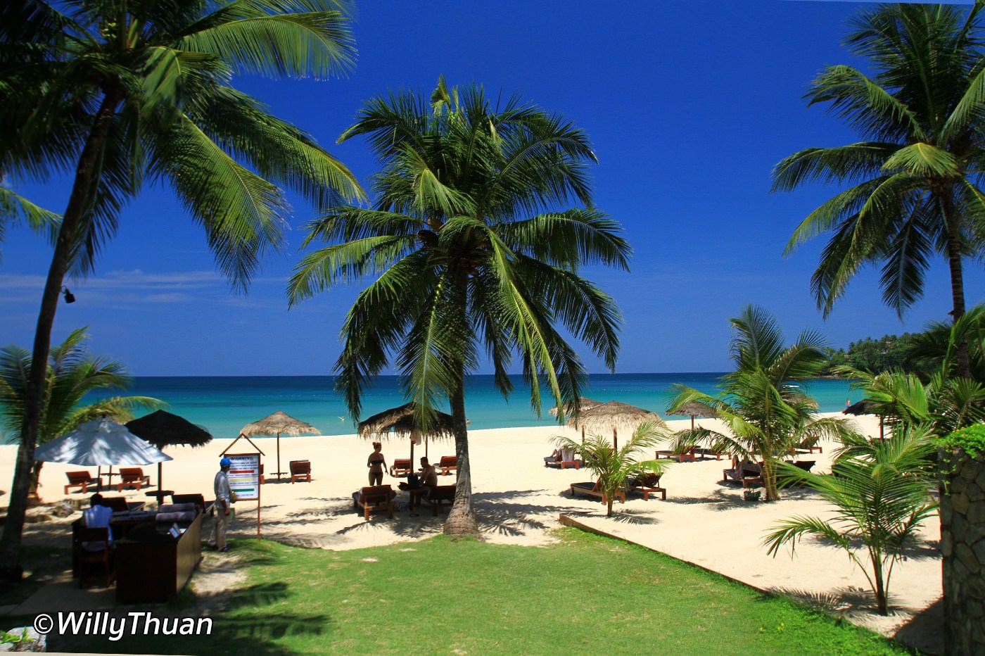 The beautiful beach of Pansea
