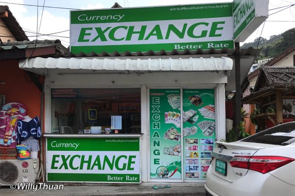 Changing Money in Phuket