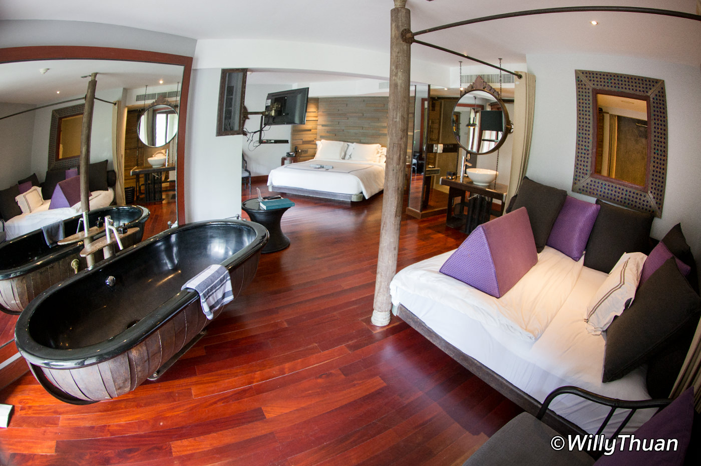 The rooms at The Slate Phuket