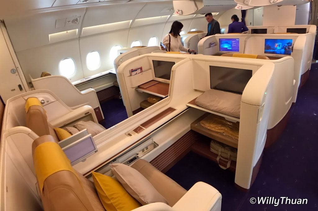 thai airways first class cabin