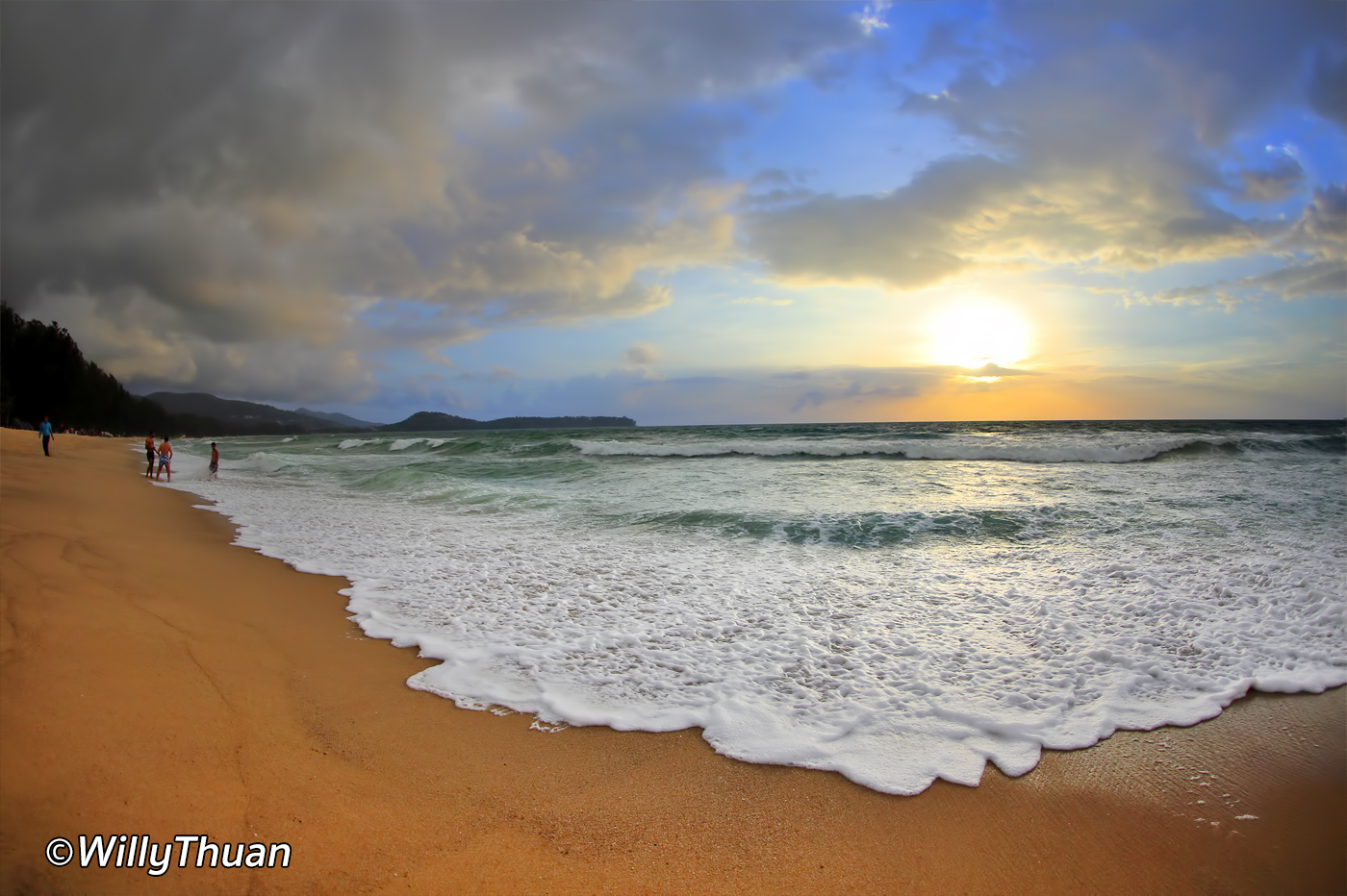 Bang Tao Beach on Phuket west coast