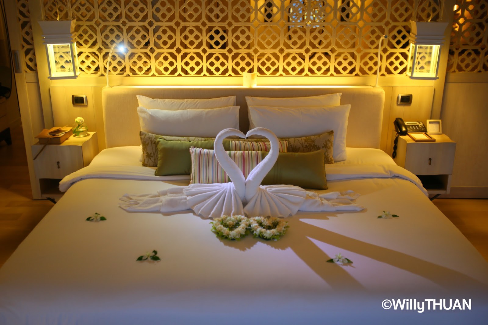 Welcome display in your villa at The Shore