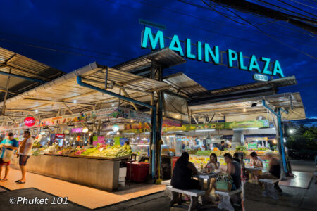 Marché nocturne de Malin Plaza à Patong