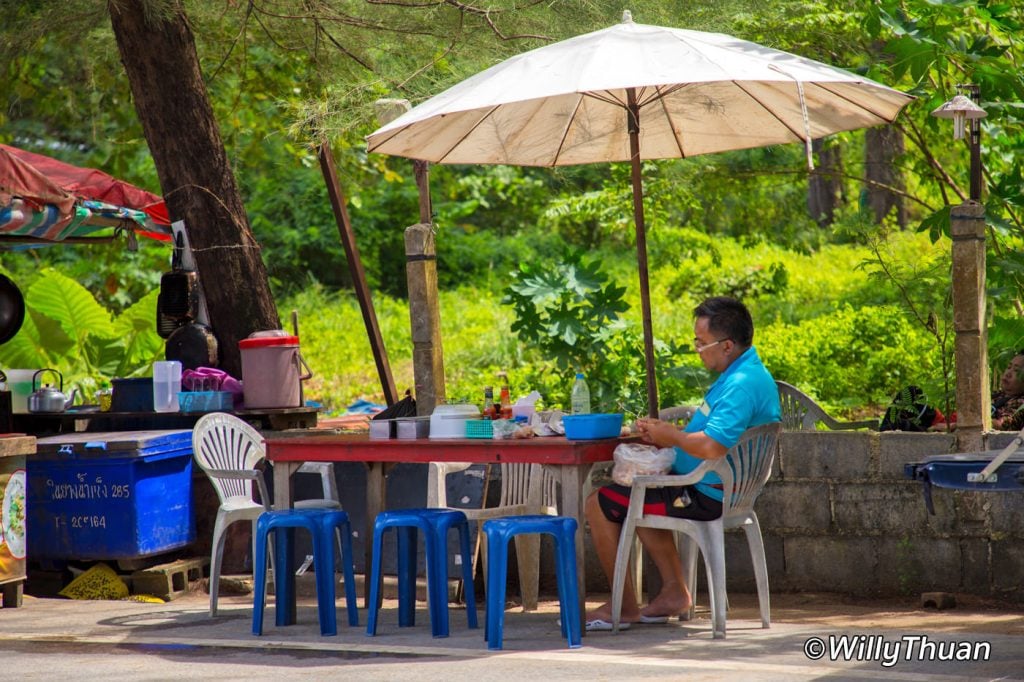 Street Food in Nai Yang Beach