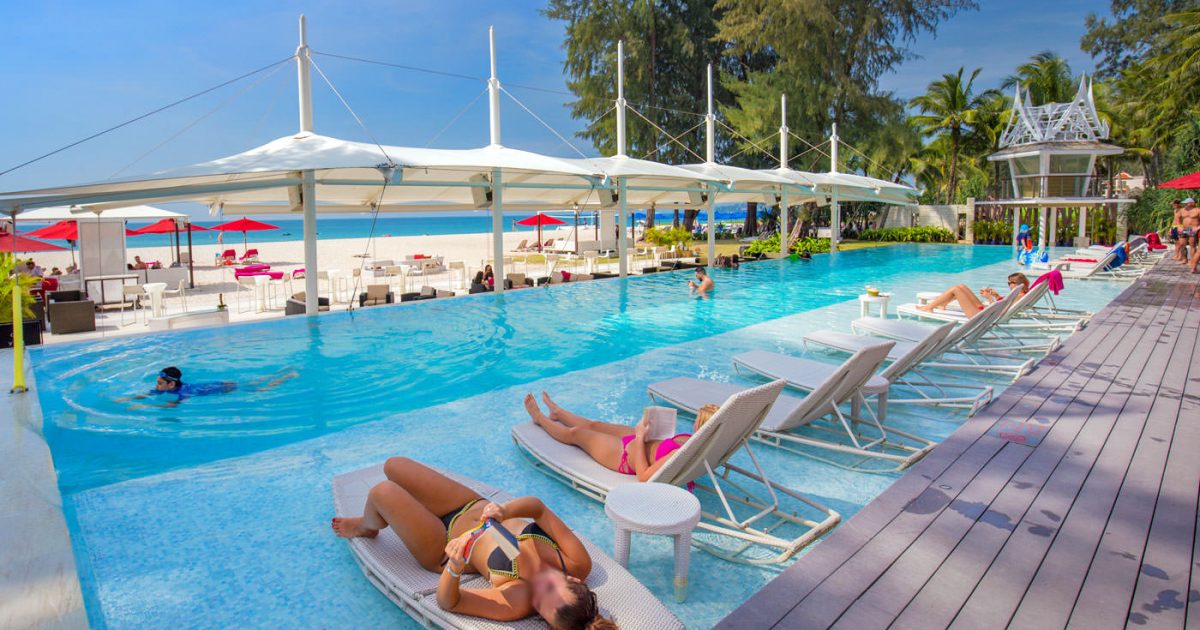 Xana Beach Club in Phuket, Bangtao