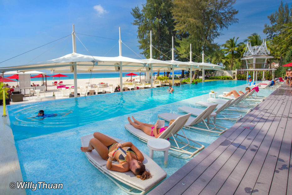 Xana Beach Club in Phuket, Bangtao