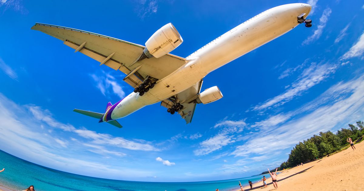 Plane Spotting on Mai Khao Beach