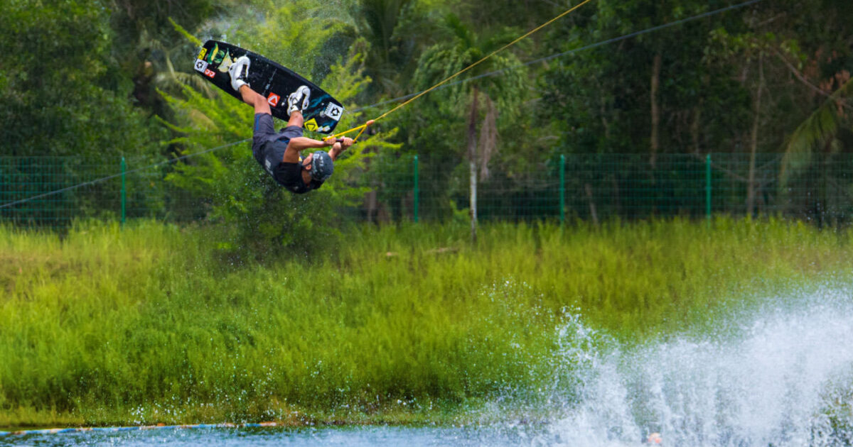 Wakeboarding in Phuket at Phuket Wake Park