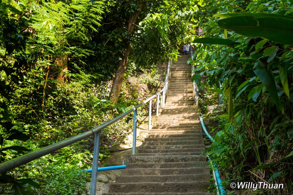 The stairs up to Phi Phi Viewpoint