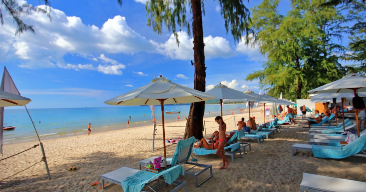 Catch Beach Club on Bang Tao Beach