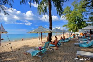 Catch Beach Club on Bang Tao Beach