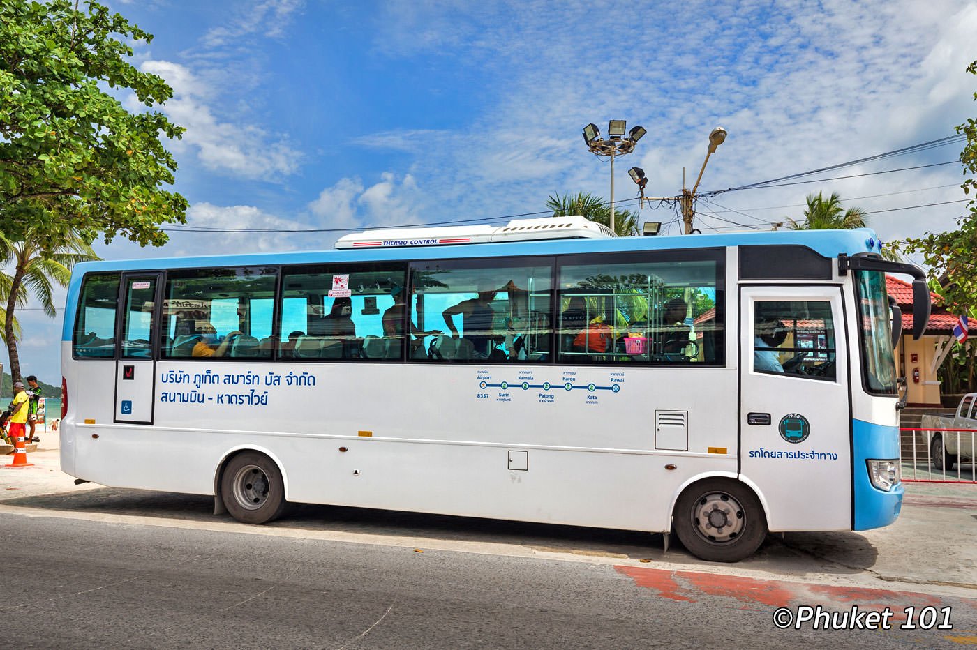 Phuket Smart Bus And Local Blue Bus