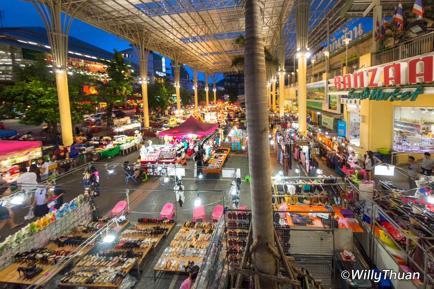 Banzaan Fresh Market (marché du frais) à Patong