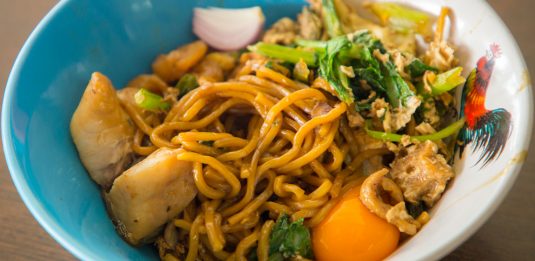 Mee Ton Poe Hokkien Noodles in Phuket Town