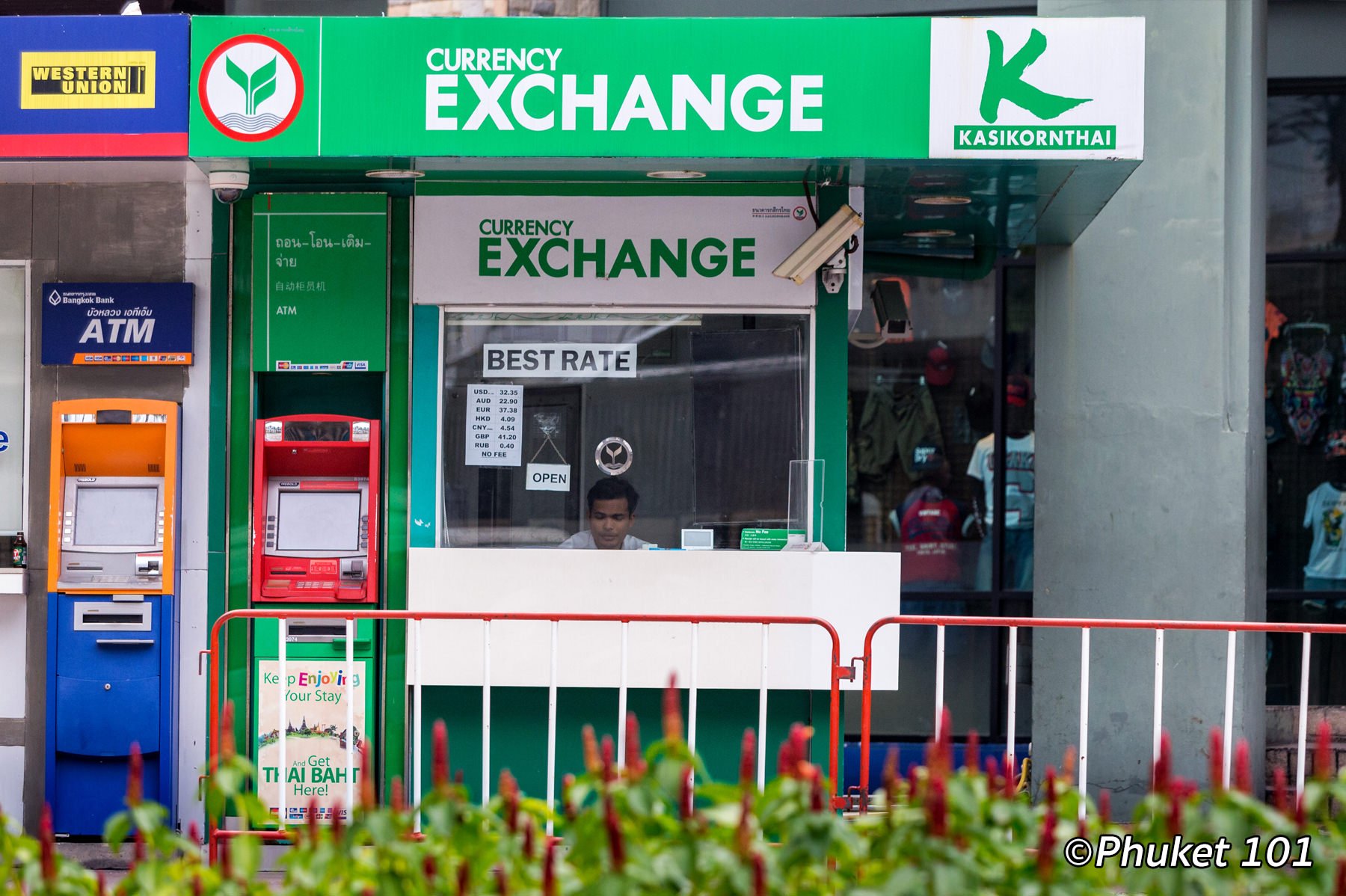 Currency Exchange Phuket