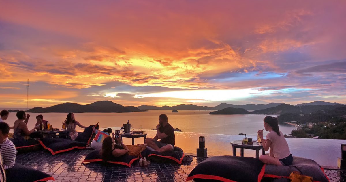 Baba Nest Rooftop Bar at Sri Panwa