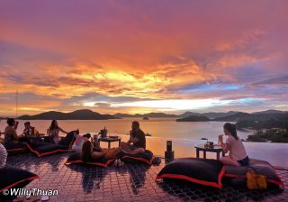Baba Nest Rooftop Bar at Sri Panwa