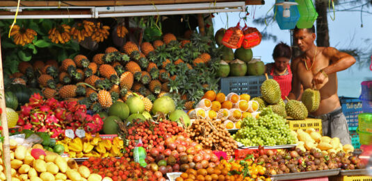 Thai fruits in Phuket