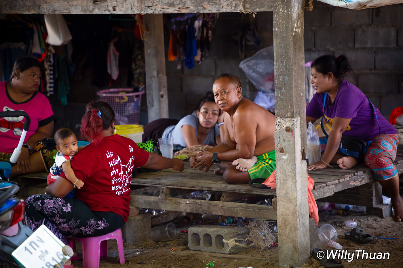 Chao Lay Sea Gypsy Village on Koh Sirey