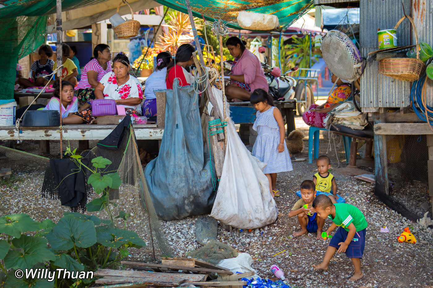Chao Lay Sea Gypsy Village on Koh Sirey
