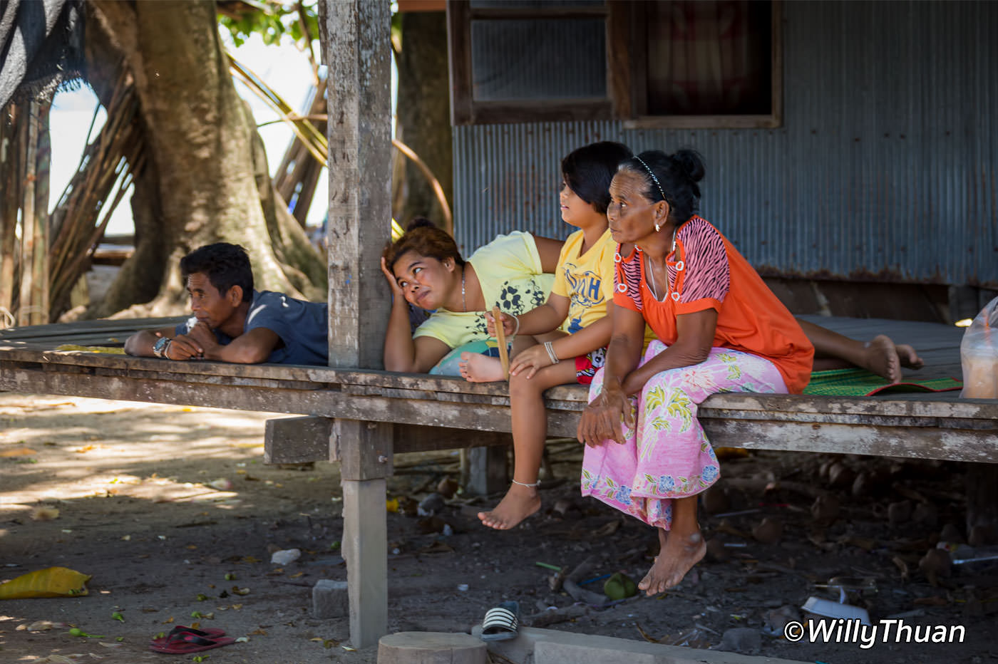 Chao Lay Sea Gypsy Village on Koh Sirey