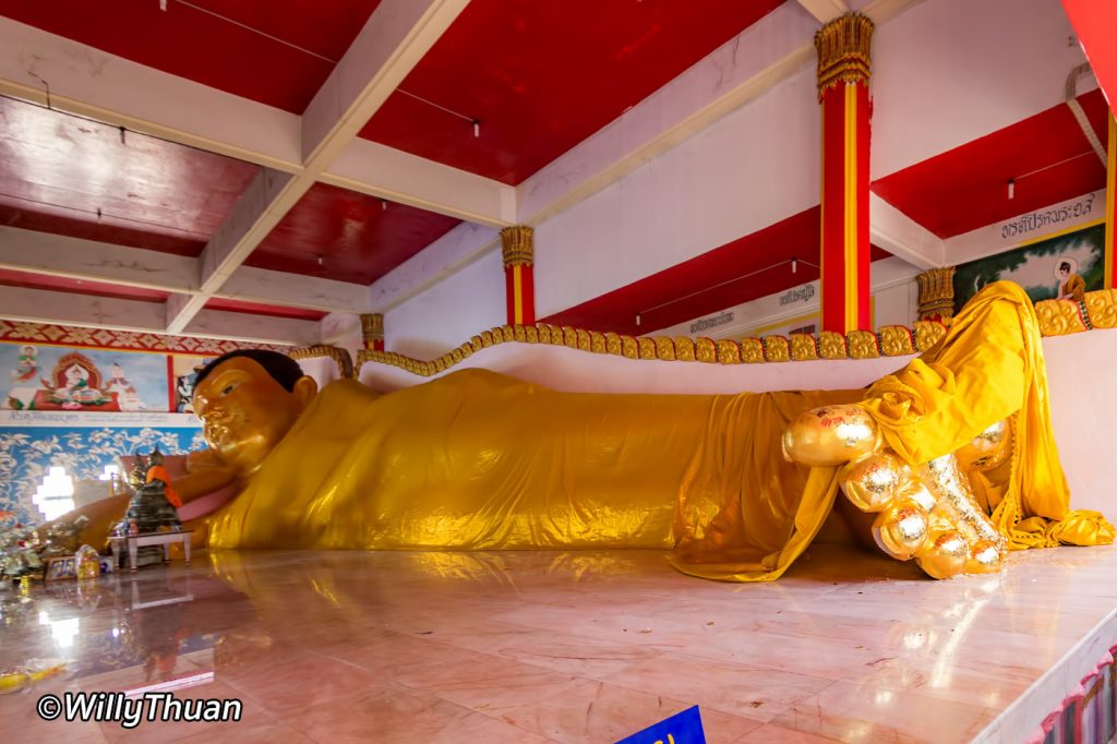 Wat Koh Sirey Reclining Buddha