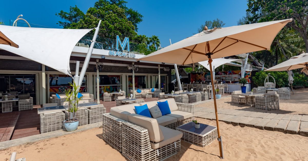 M Beach Club Phuket on Mai Khao Beach