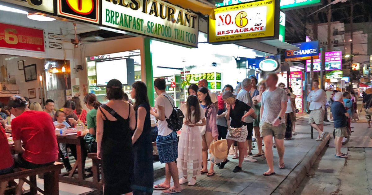 No.6 Restaurant in Patong Beach