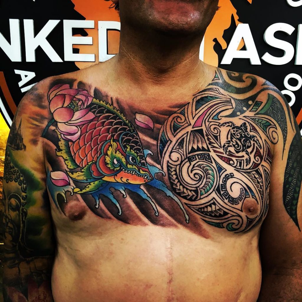 Tattoo uploaded by Angel Ink Phuket • Full sleeve Japanese tattoo