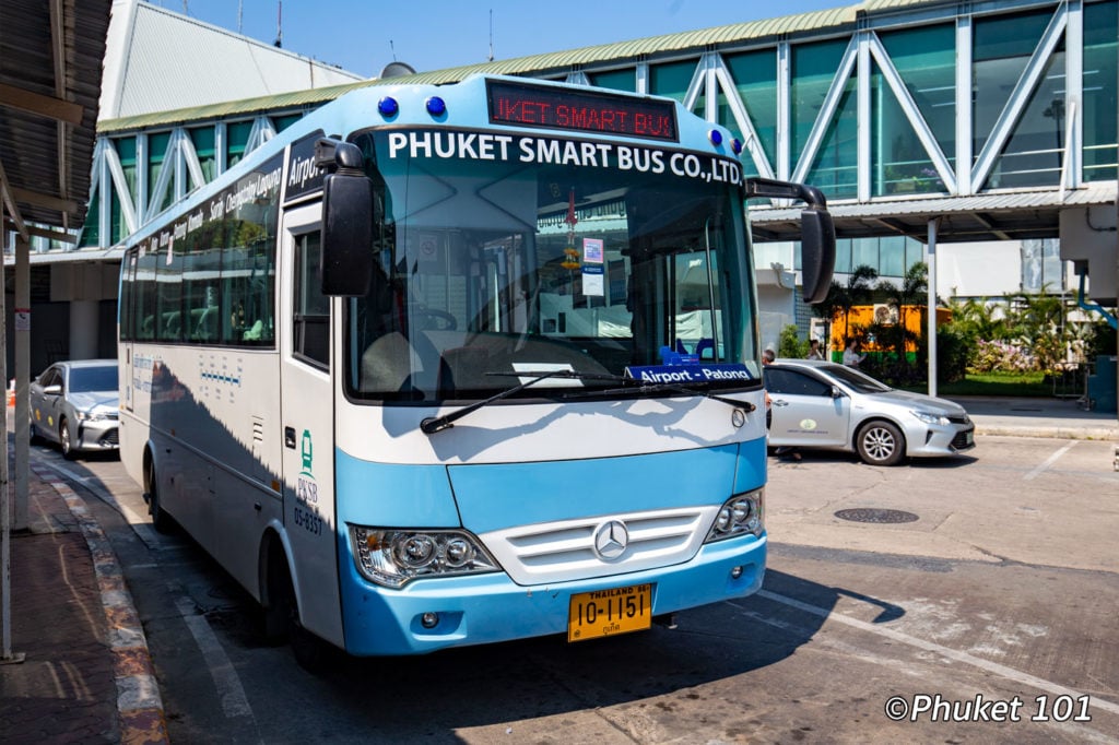 Phuket Smart Bus at Phuket International Airport