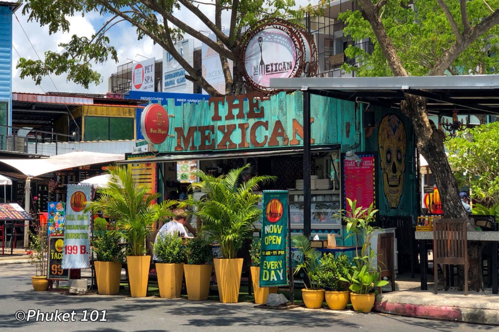 The Mexicana t Boat Avenue in Bangtao