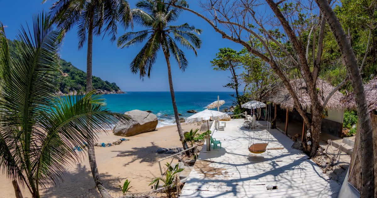 Nui Beach in Phuket, Thailand