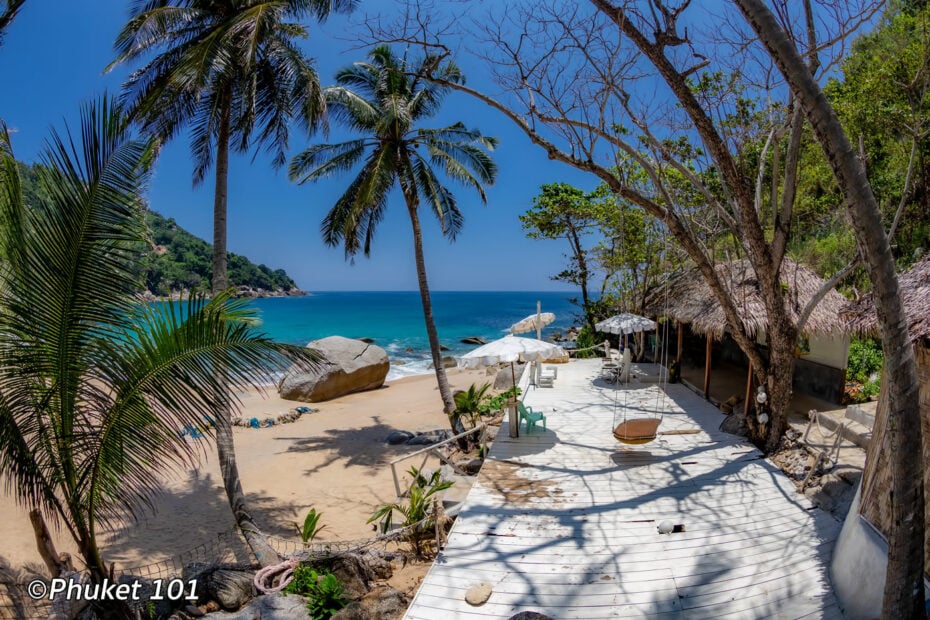 Nui Beach in Phuket, Thailand