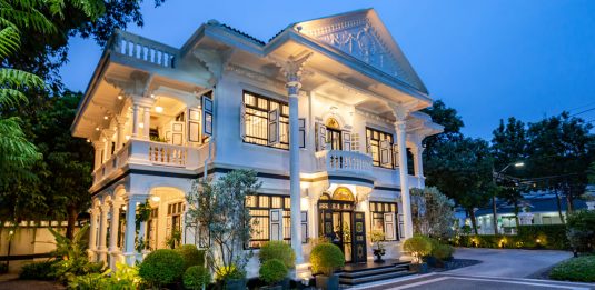 Thai restaurant in a heritage house in Phuket Town
