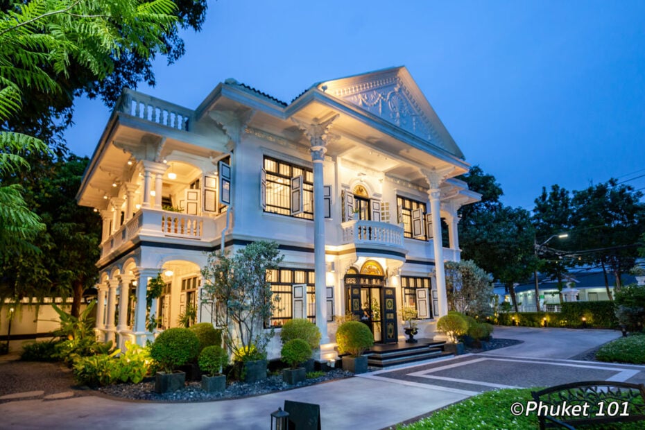 Thai restaurant in a heritage house in Phuket Town