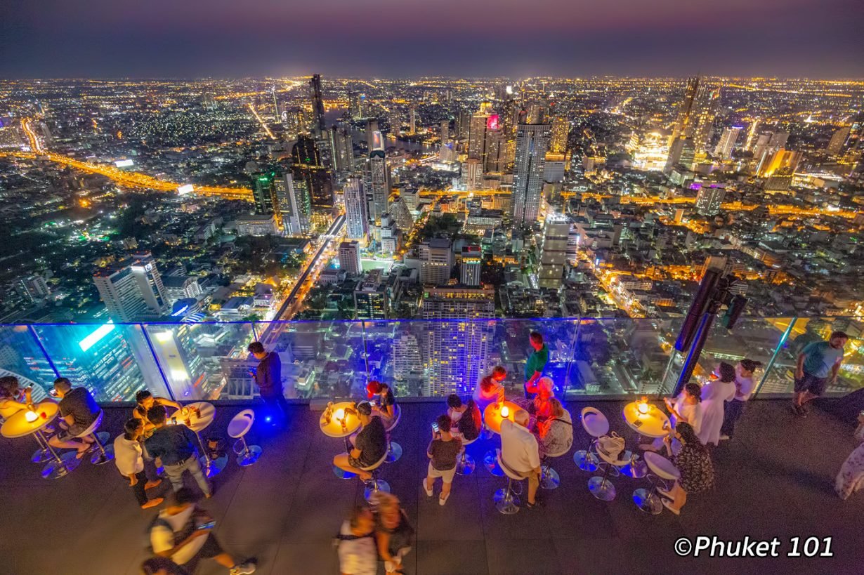 Mahanakhon SkyWalk - The Highest Rooftop In Bangkok! - PHUKET 101