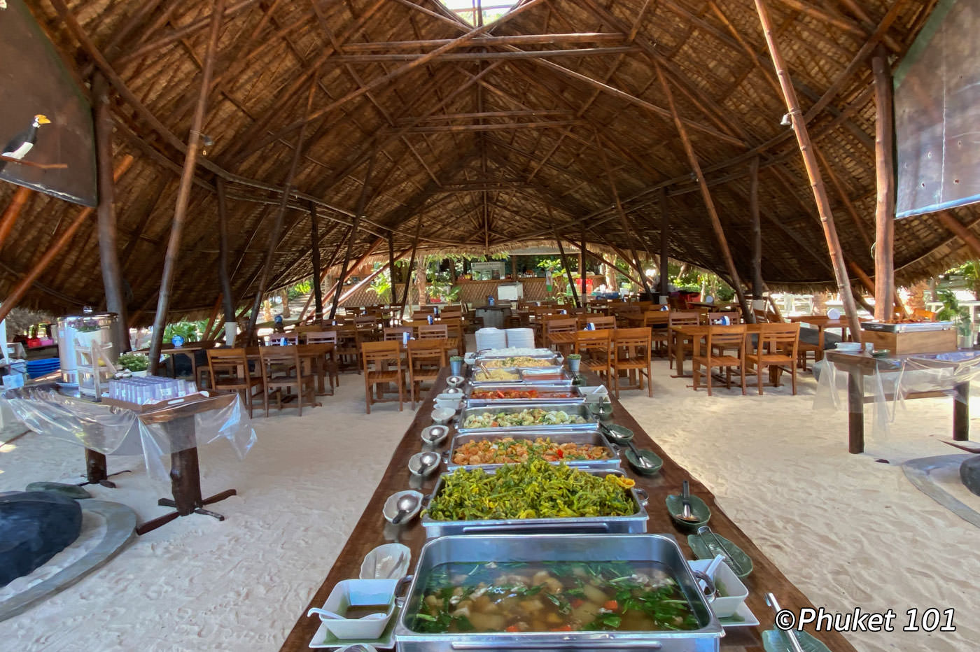 coral island buffet lunch