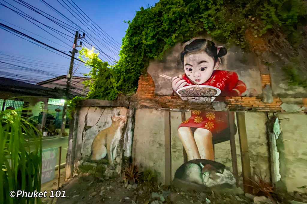 krua jongjitt mural phuket