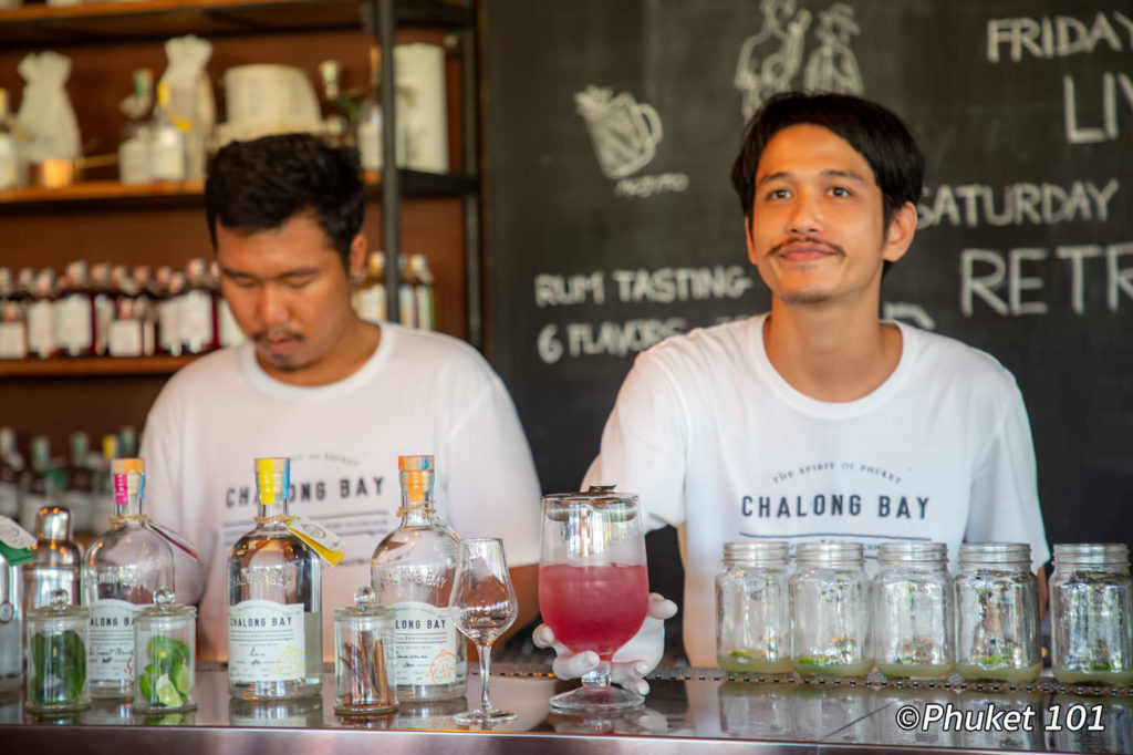 chalong bay rum tasting 1