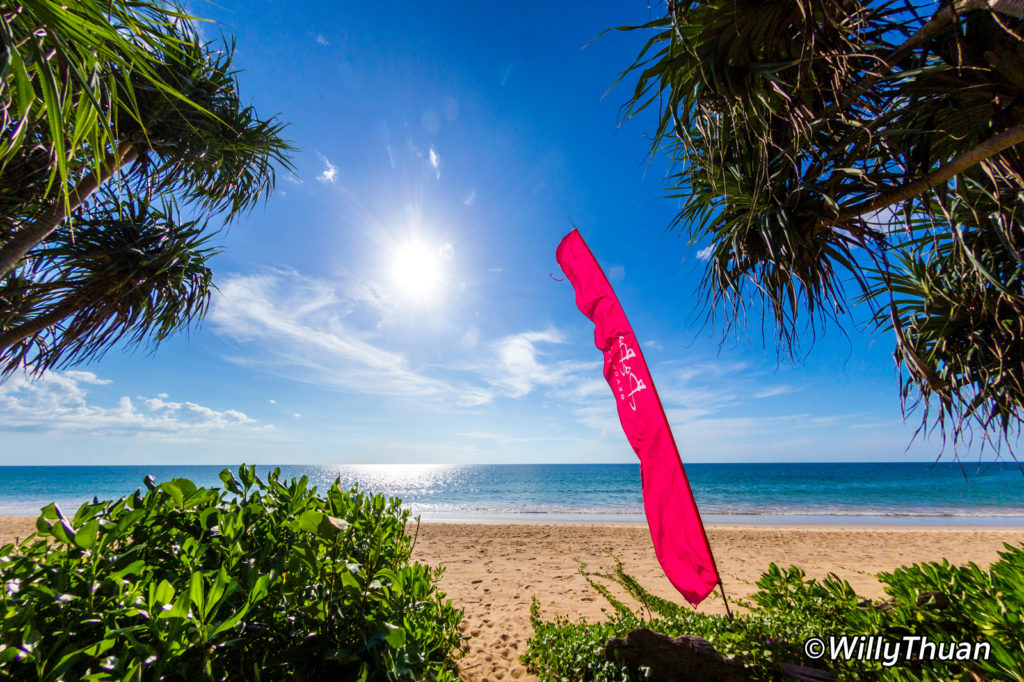 Baba Beach Club on Natai Beach