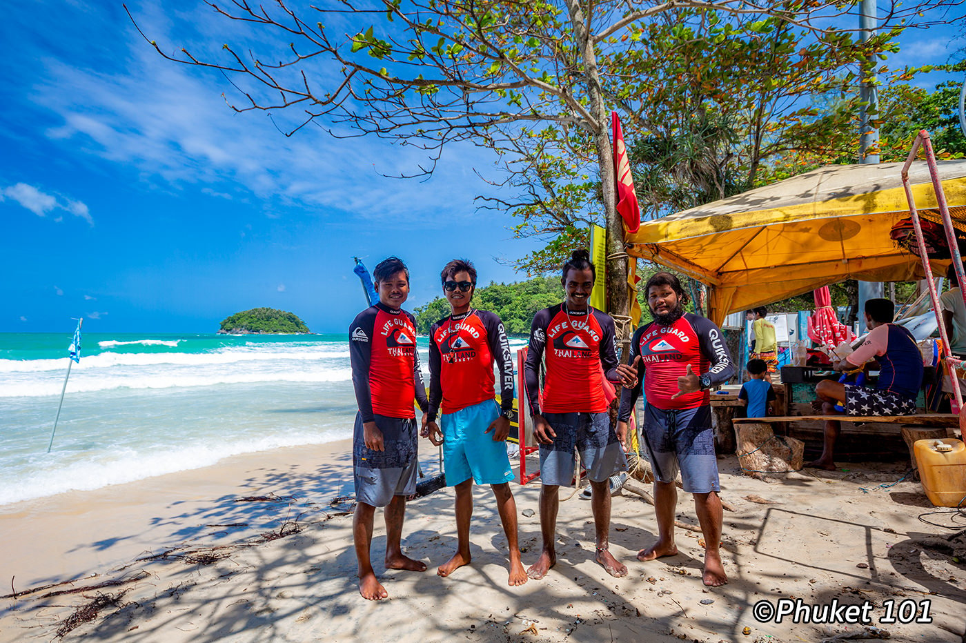 Safety on Kata Beach