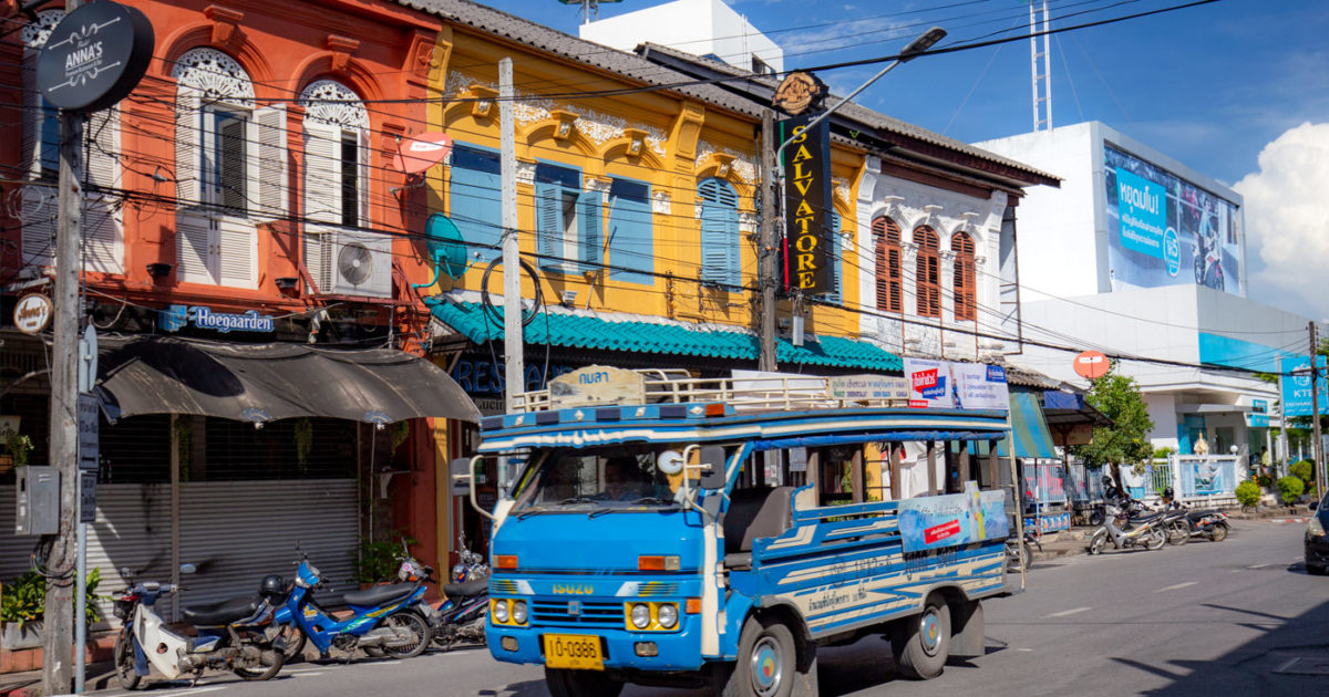 Phuket Blue Bus