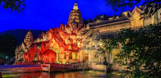 Phuket FantaSea Show on Kamala Beach