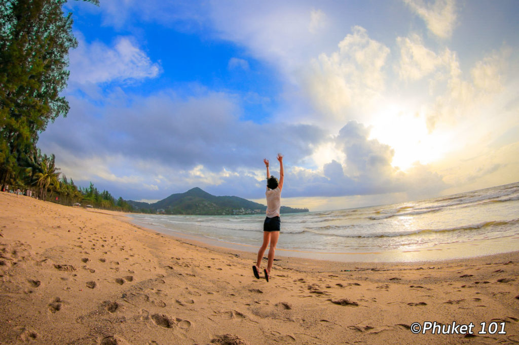 Kamala Beach in front of HQ Beach Club