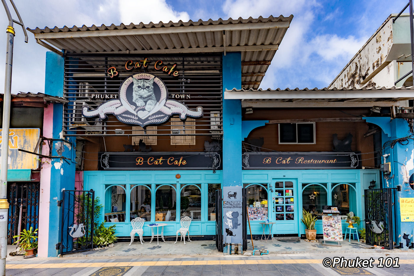 B Cat Cafe in Phuket Town